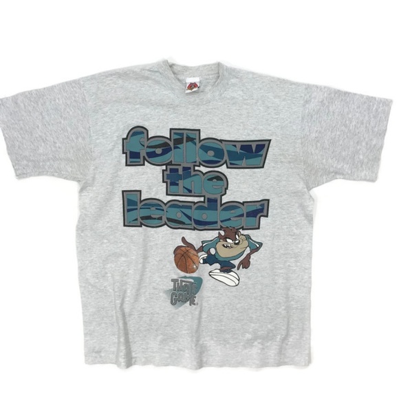 Vintage x Looney Tunes 90s Taz Basketball Tshirt - Picture 1 of 5